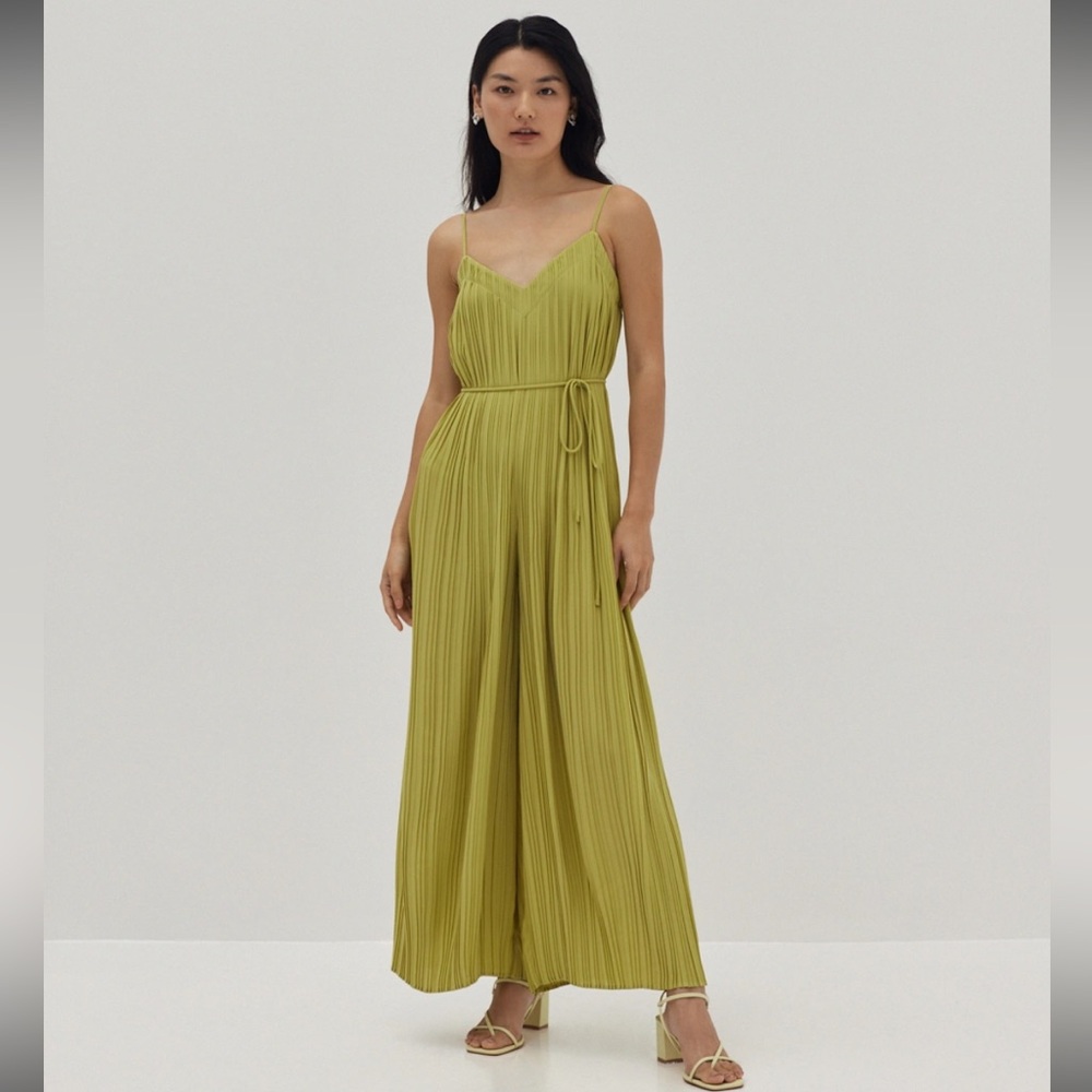 Love, Bonito Sabine Pleat Wide Leg Jumpsuit (NEW without tags)
